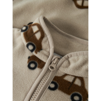 NAME IT Fleece Jakke Orlajs Island Fossil